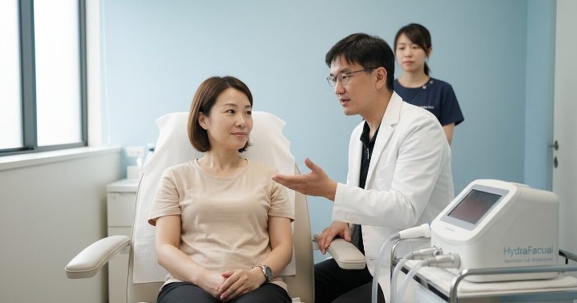 外國人來台醫美的原因與動機分析，展示醫美診所內的專業環境。
