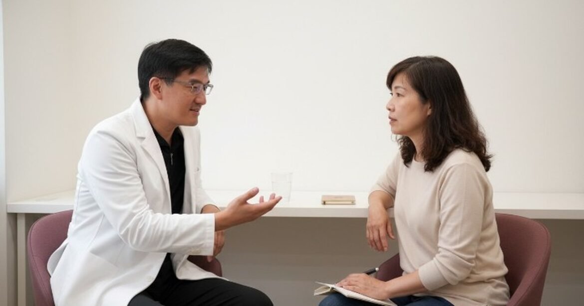 圓禿的自我管理方式示意圖，展示日常護理技巧。