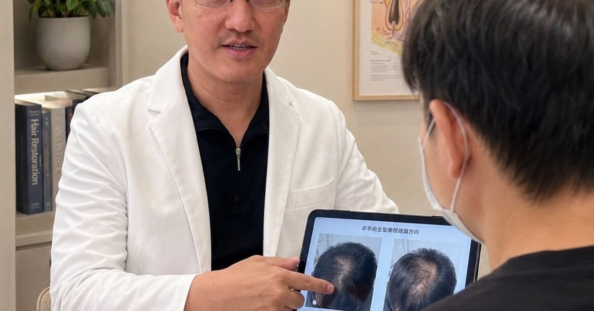 中年落髮非手術增髮方法推薦療程比較：吳芮醫師解析藥物治療的最新進展