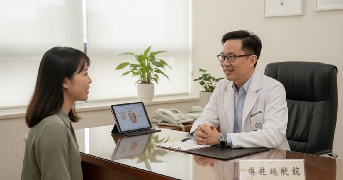吳芮醫師分享女王玻尿酸雕塑山根與下巴的真實案例，強調立體感。