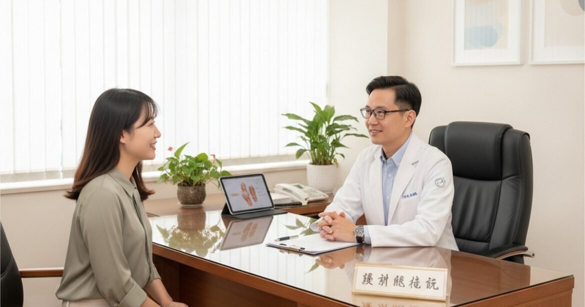 吳芮醫師介紹術後照護，腸道健康與身體排毒的關聯。