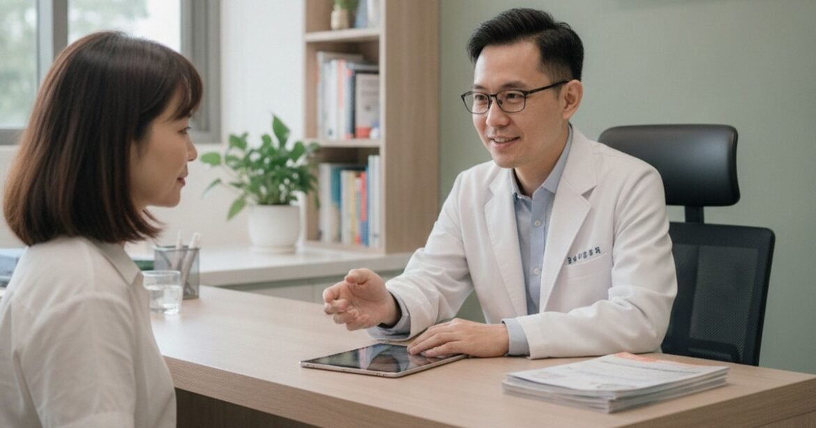 吳芮醫師解釋無痕筋膜拉提如何結合音波電波，達成更好的抗老效果。