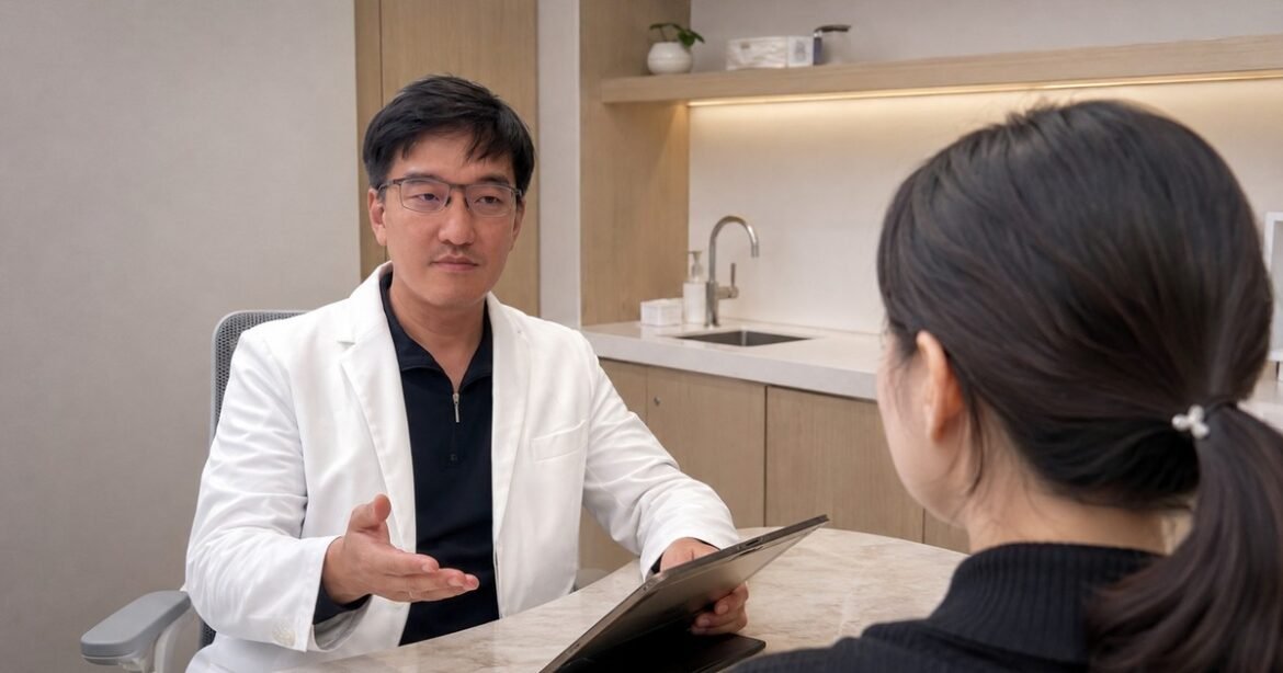 吳芮醫師講解電音波拉提如何改善臉部鬆弛與凹陷